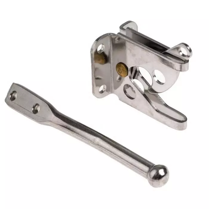 RS Pro Stainless Steel Gate Latch, 48 x 37 x 56 mm