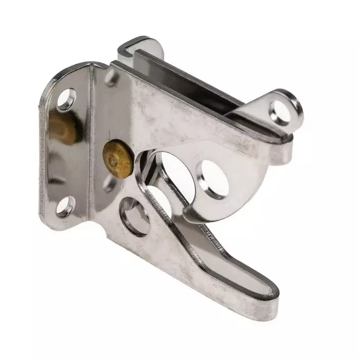 RS Pro Stainless Steel Gate Latch, 48 x 37 x 56 mm