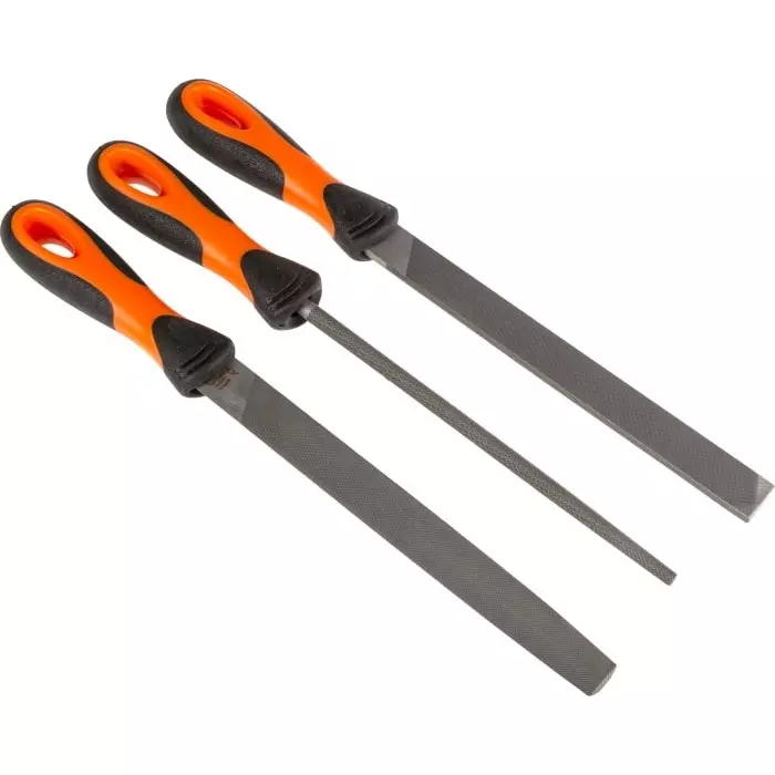 Bahco Second Cut Engineers File Set 200 mm, 1-473-08-2-2