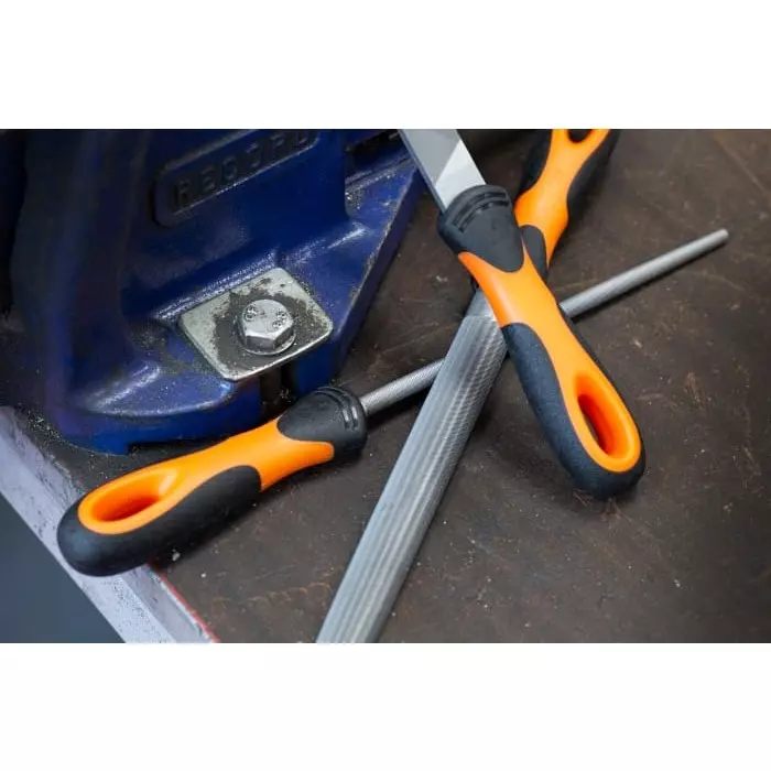 Bahco Second Cut Engineers File Set 200 mm, 1-473-08-2-2