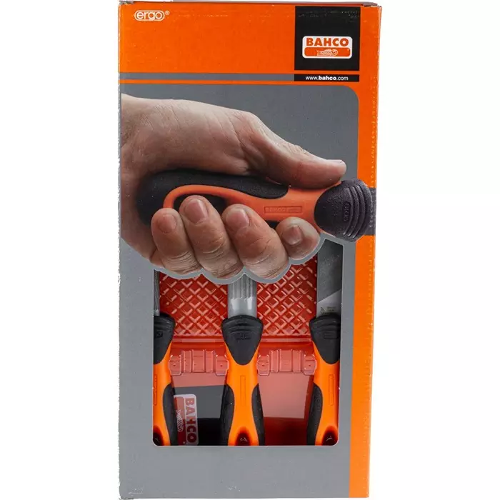 Bahco Second Cut Engineers File Set 200 mm, 1-473-08-2-2