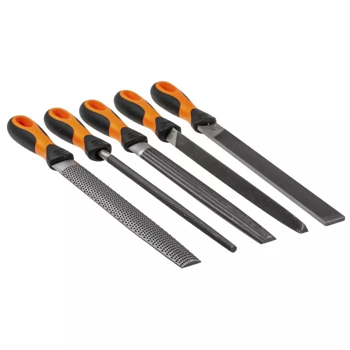 Bahco Second Cut Engineers File Set 250 mm, 1-477-10-2-2