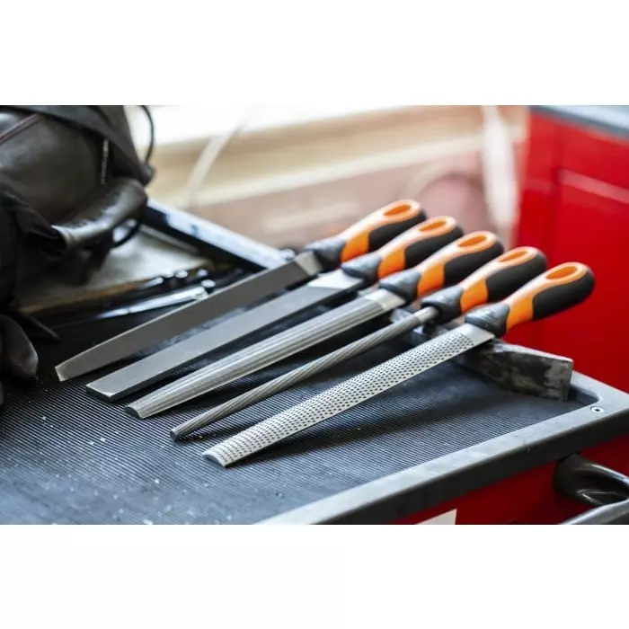 Bahco Second Cut Engineers File Set 250 mm, 1-477-10-2-2