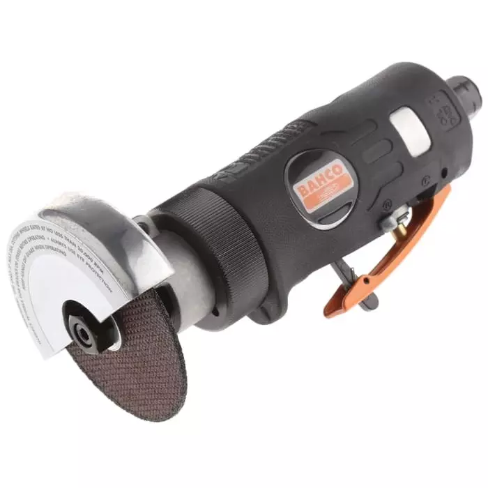 Bahco Air Angle Grinder 18000 RPM 113 l/min Air Flow with Rubber Grip, BP110