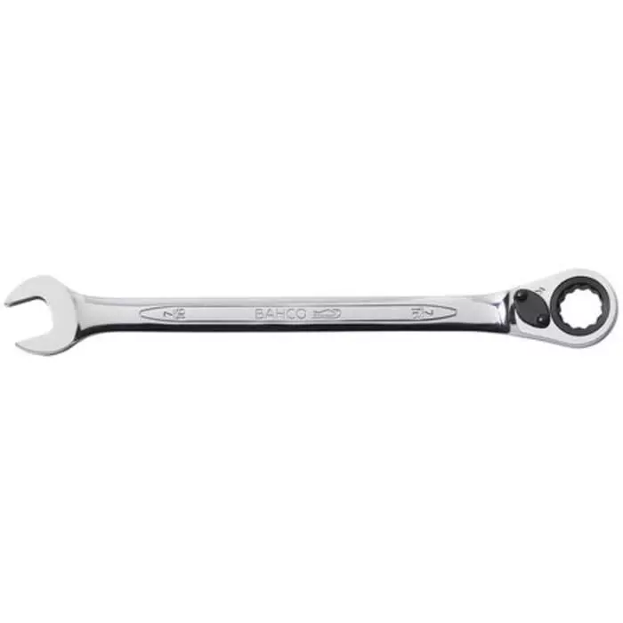Bahco 1RZ Series Ratchet Spanner 3/8in Imperial Double Ended 158 mm Overall Length, 1RZ-3/8