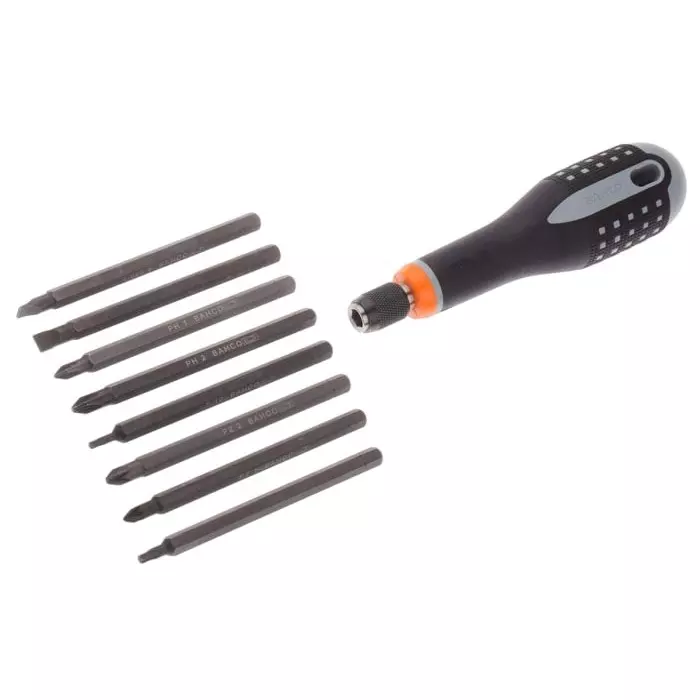 Bahco Hexagon Interchangeable Screwdriver Set, BE-8572 (Set of 8 Pcs)