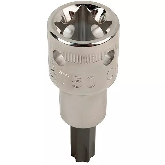 Bahco Torx Screwdriver Bit Chrome Vanadium Steel T40 Tip, TAH08-T40