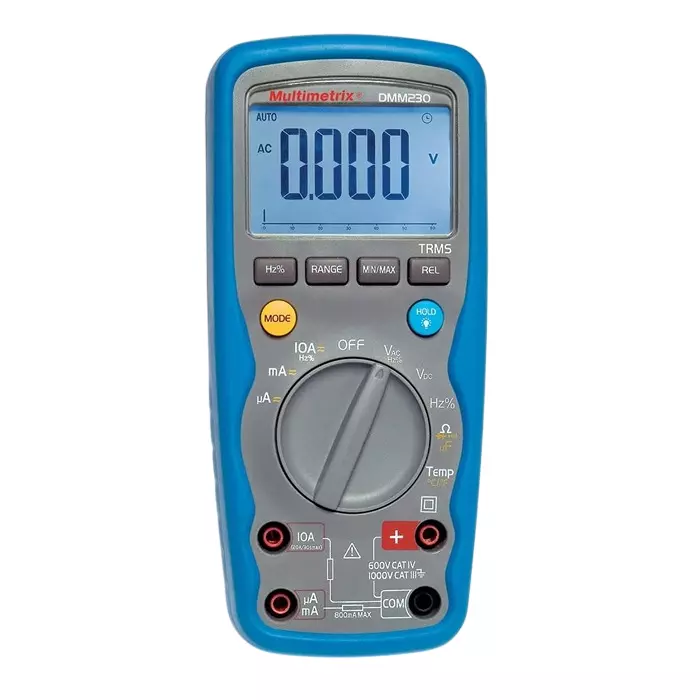 CHAUVIN ARNOUX Handheld Digital Multimeter 10 A AC 10 A DC - RS Calibrated, P06231412