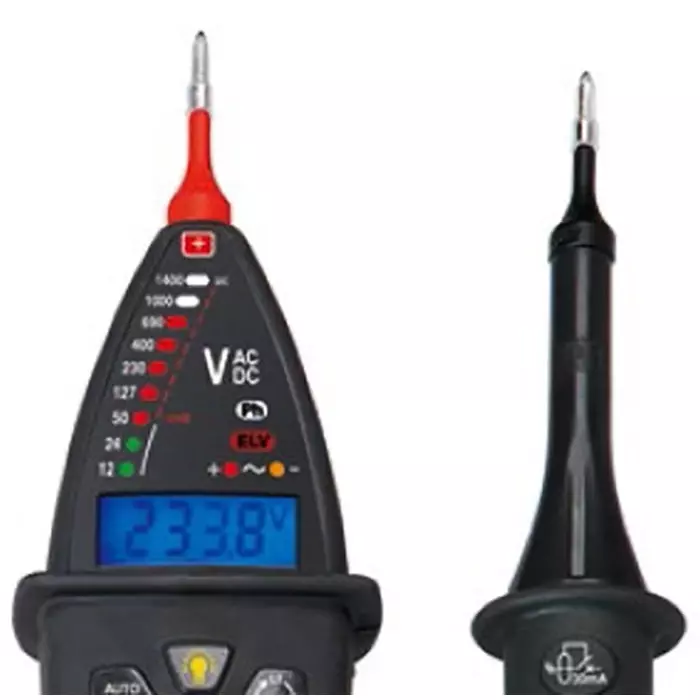 CHAUVIN ARNOUX LED Voltage Tester 1000 V AC 1400V dc Continuity Check Battery Powered CAT IV, P01191773