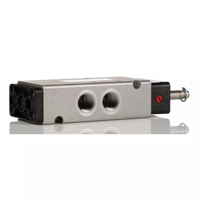Norgren Pneumatic Solenoid Valve Aluminium 3/8 inch 10 Bar, V62C513A-A2000