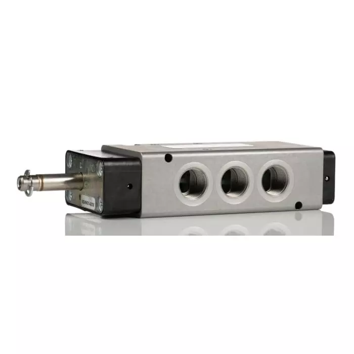 Norgren Pneumatic Solenoid Valve Aluminium 3/8 inch 10 Bar, V62C513A-A2000