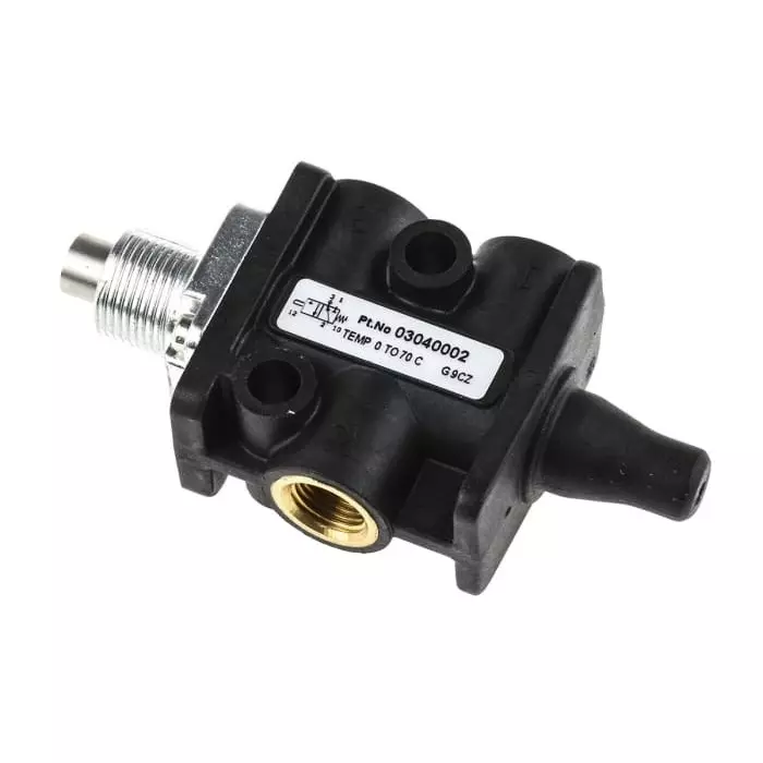 Norgren Super X Series Plunger Type Pneumatic Manual Control Valve 3/2 G 1/8 inch III B, 3040002