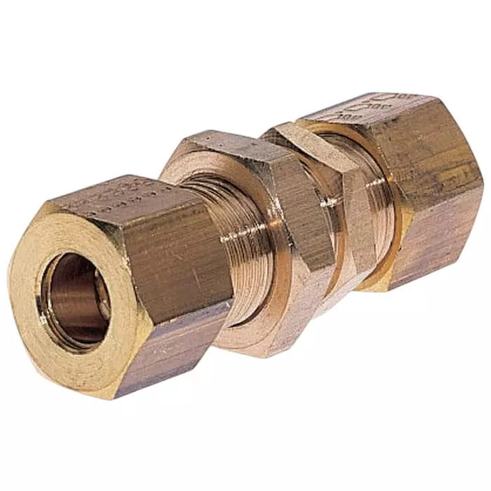 Legris 0116 Series Pneumatic Fittings 12 mm to 12 mm, 0116 12 00 (Pack of 5 Pcs)