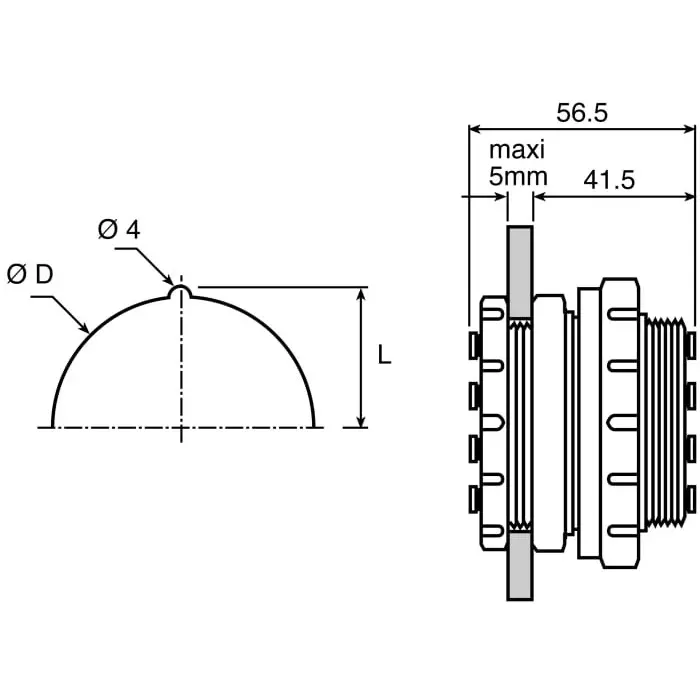 Legris 3320 Series Pneumatic Fittings, 3320 04 00 04