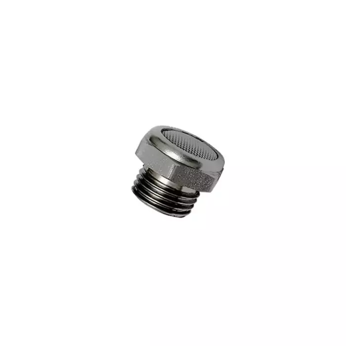 Legris 0683 Series Pneumatic Silencer Stainless Steel 12 Bar Threaded NPT 1/4 Male, 0683 00 14 (Pack of 5 Pcs)