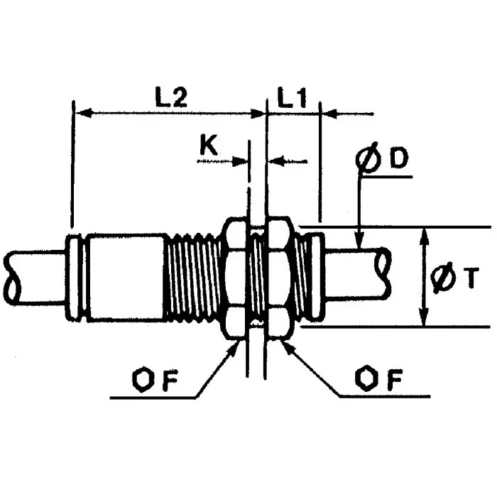 Legris LF3000 Series Bulkhead Tube-to-Tube Adaptor Push In 12 mm to Push In 12 mm Tube-to-Tube Connection Style, 3116 12 00 (Pack of 2 Pcs)