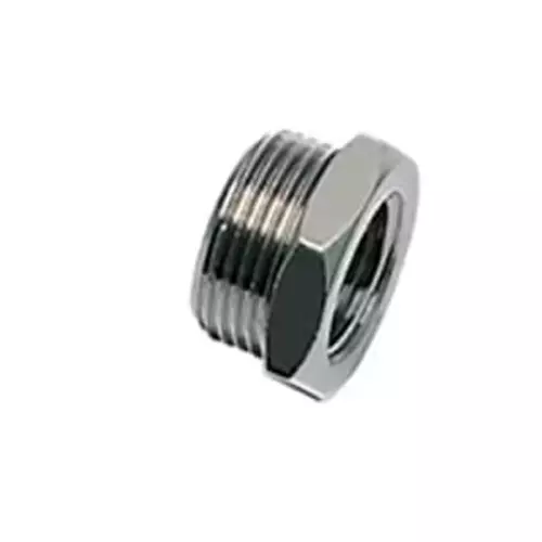 Legris Brass Pipe Fitting Straight Push Fit Reducer Male 3/8 inch to Male BSPP 1/8in, 0905 10 17 (Pack of 50 Pcs)