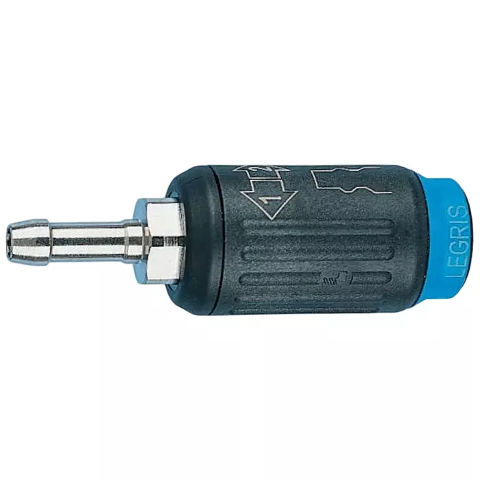 Legris Reinforced Polymer Male Pneumatic Quick Connect Coupling, 10 mm Hose  Barb, 9421U06 10