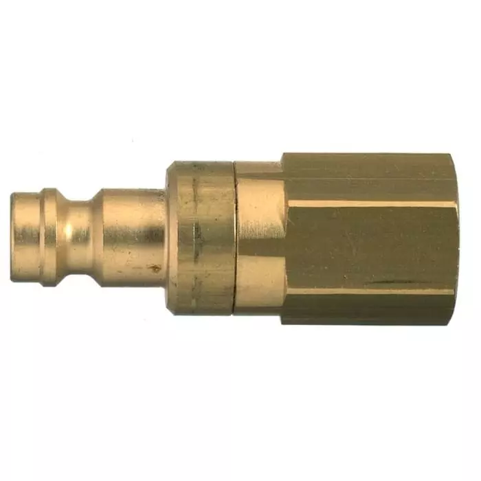 Legris Nickel Plated Brass Female Pneumatic Quick Connect Coupling, 1/8 in Female Female Thread, 21SBIW10MPN