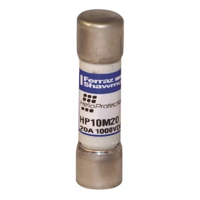 Mersen Glass Melamine Cartridge Fuse 6 A 1 kV DC 10x38 mm, HP10M6 (Pack of 10 Pcs)