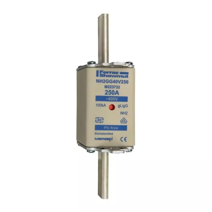 Mersen NH Fuse 250 A 400 V AC NH2, NH2GG40V250