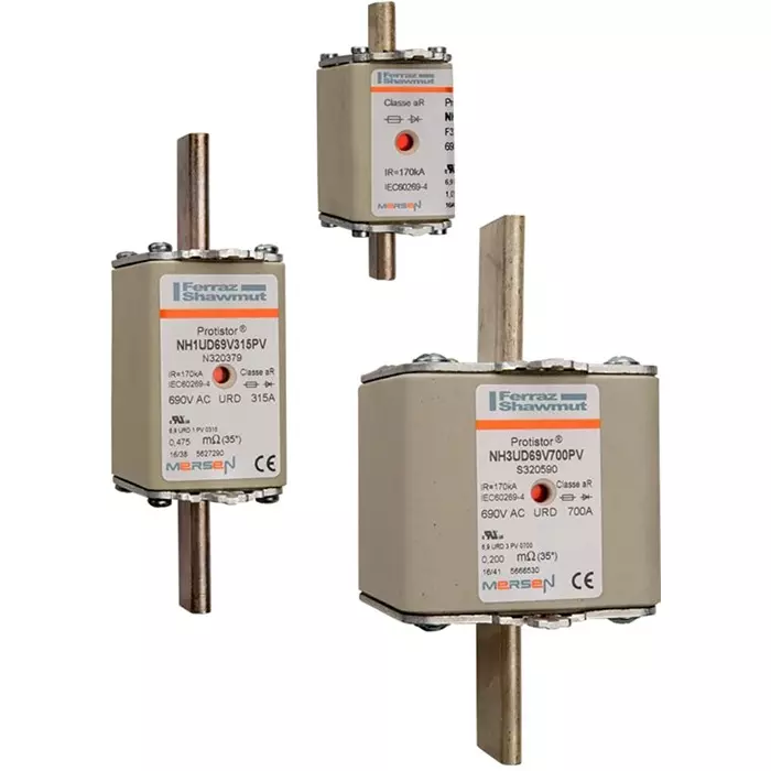 Mersen NH Fuse 250 A 690 V AC NH00, R320175