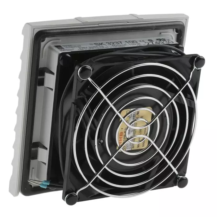 Rittal SK Series Filter Fan 230 V AC AC Operation 18m³/h Filtered 20m³/h Unimpeded IP54 116.5x116.5mm, 3237100