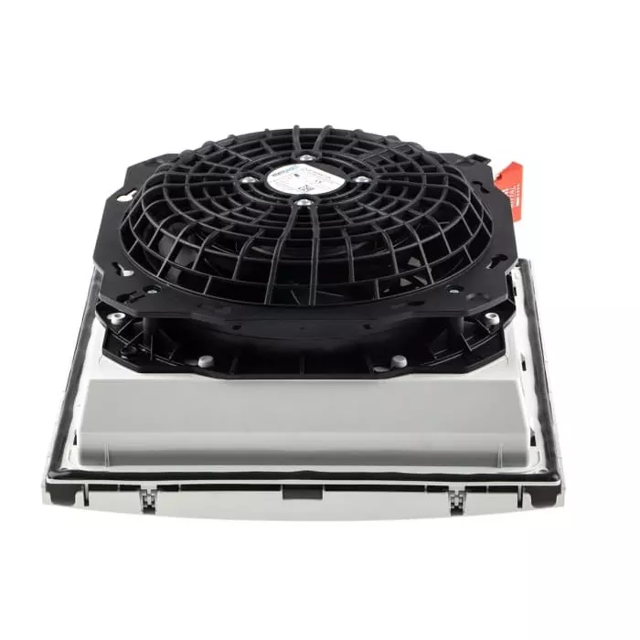 Rittal SK Series Filter Fan 230 V AC AC Operation 205m³/h Filtered 230m³/h Unimpeded IP54 255x255mm, 3241100