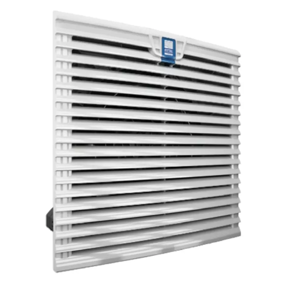 Rittal SK Series Filter Fan 115 V AC AC Operation 587m³/h Filtered 770m³/h Unimpeded IP54 323x323mm, 3244110