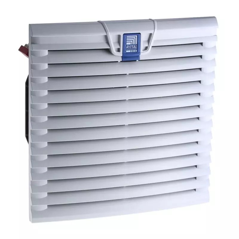 Rittal SK Series Filter Fan 230 V AC AC Operation 121-165m³/h Filtered 180m³/h Unimpeded IP54 255x255mm, 3240600