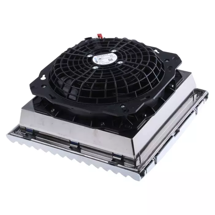 Rittal SK Series Filter Fan 230 V AC AC Operation 121-165m³/h Filtered 180m³/h Unimpeded IP54 255x255mm, 3240600