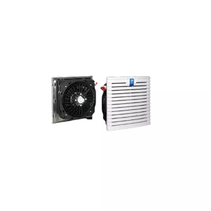 Rittal SK Series Filter Fan 230 V AC AC Operation 121-165m³/h Filtered 180m³/h Unimpeded IP54 255x255mm, 3240600