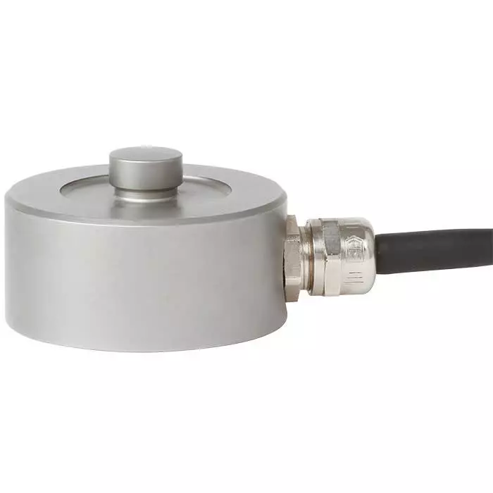 WIKA SPP-F1201 Series Button Strain Gauge 5000kg Range Compression Measure, 79102834