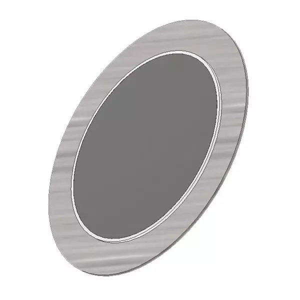 PUI AUDIO Benders Piezoelectric Flush Mount Round Shape 500 Ω Impedance, AB2725S