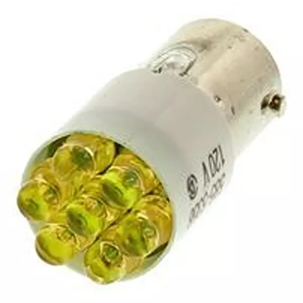 DIALIGHT Led Bulb, Yellow, Ba9S, 945Mcd, 592Nm, 585-5556F