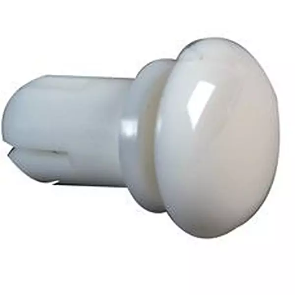 ESSENTRA COMPONENTS Snap Rivet, Nylon 6, 3.7Mm, White, Pk100, Sr 3570W (Pack of 100)