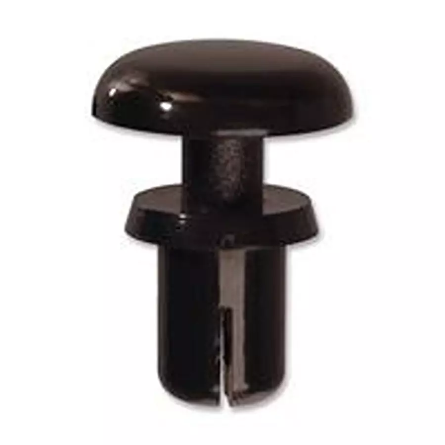 TR FASTENINGS Snap Rivet, Nylon 6, 3Mm, 5.5Mm, Pk100, Trsr3055B (Pack of 100)