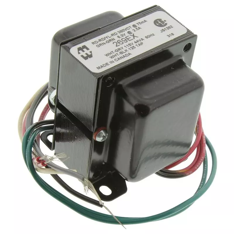 HAMMOND Transformer, Isolation, 380V Ct, 43Va, 269Ex