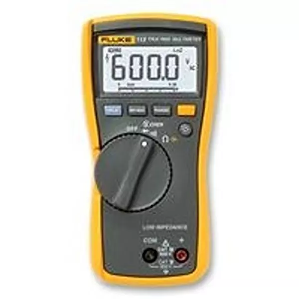 FLUKE Utility Multimeter, True Rms, 600V, Fluke-113 Eur/F