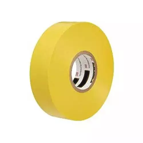 3M Electrical Insulating Tape PVC Backing Material 1.9 cm Width 20.11 m Length for Industrial Use, (Pack Of 5 Pcs)