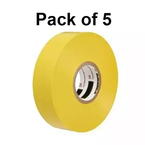 3m-electrical-insulating-tape-pvc-backing-material-19-cm-width-2011-m-length-for-industrial-use-pack-of-5-pcs
