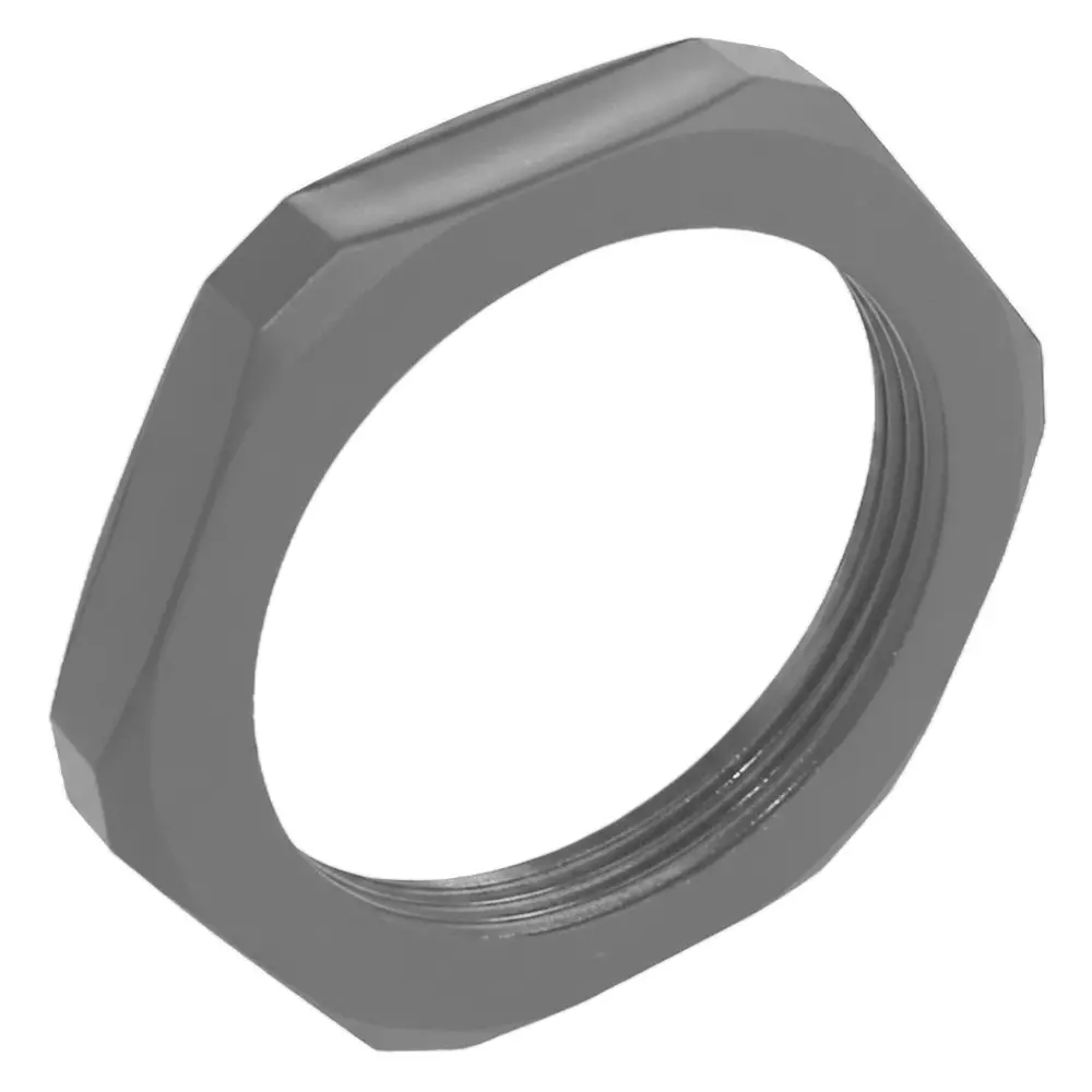 Controlwell Polyamide Lock Nuts Gray Thread Size M 12 x 1.5, FLNM10G