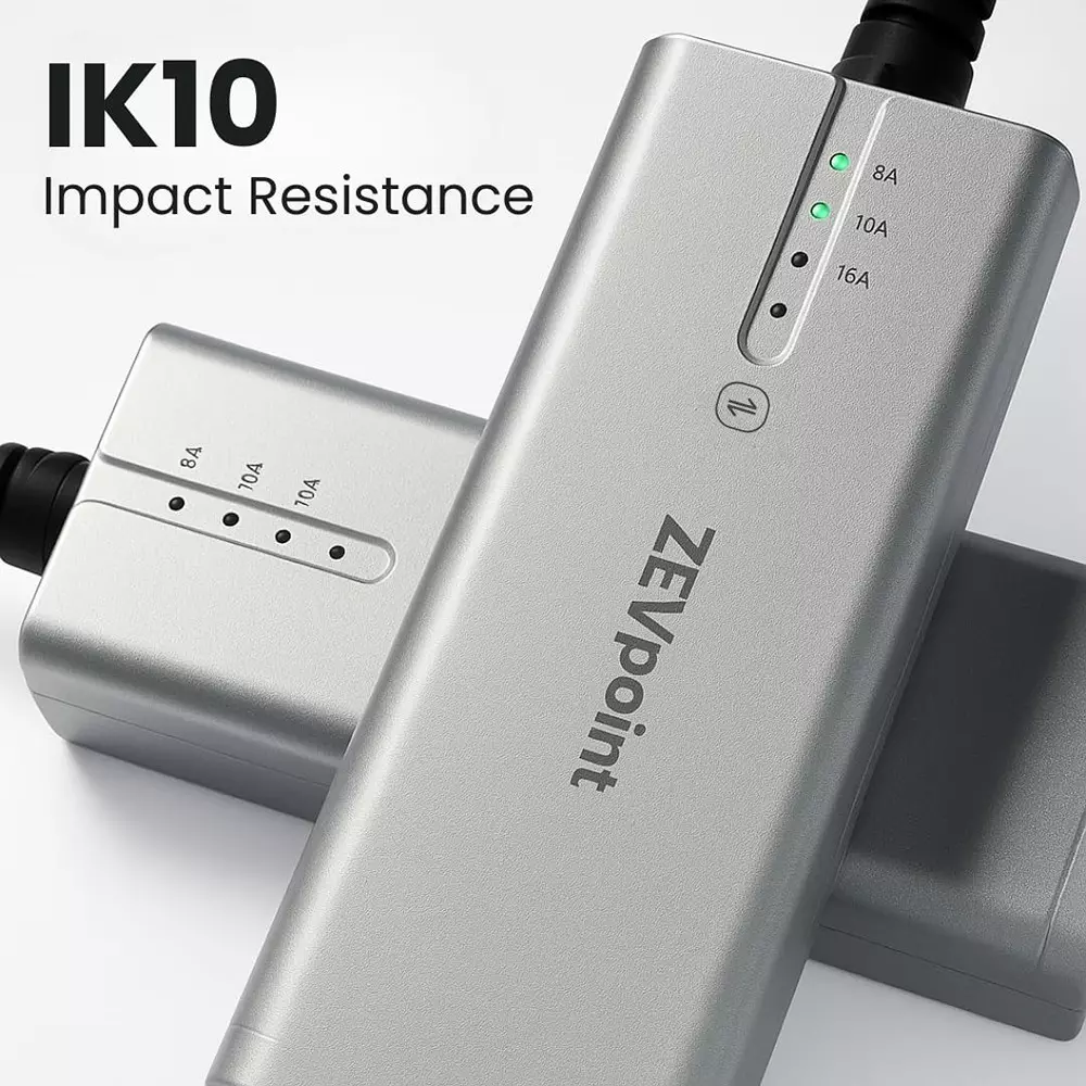 zevpoint-tpu-smart-ev-charger-cable-portable-with-smart-app-single-phase-3-pin-5-m-length-36-kw-power-metallic-silver-220-v-for-electric-vehicles-zpac-06