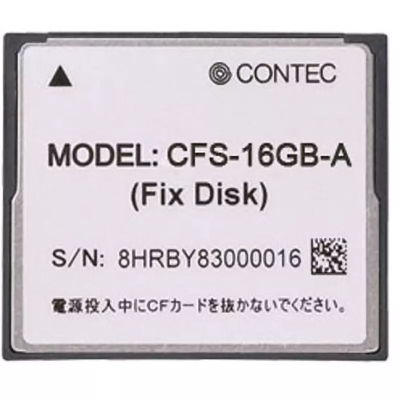 CONTEC Memory Card 0-85 %RH, CFS-16GB-A
