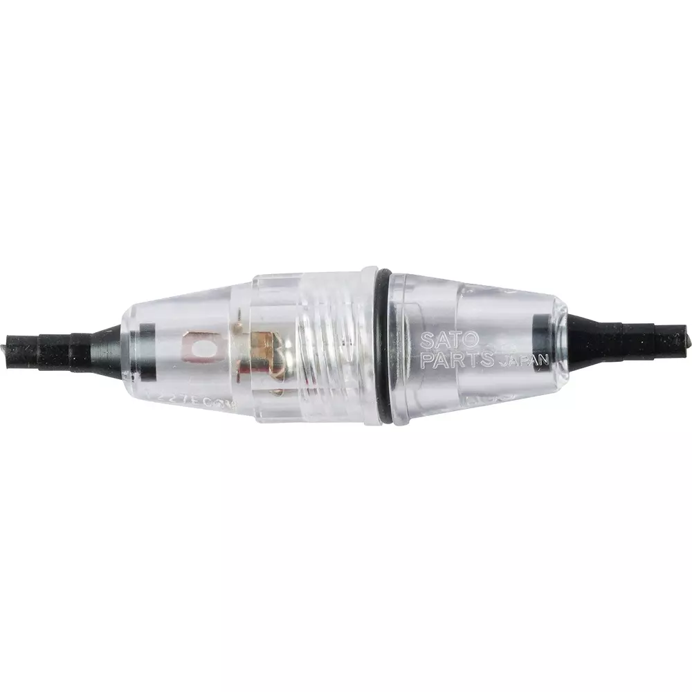 Sato Parts Fuse Holder Relay Type (Waterproof Type) DC500V, 100 mΩ or More Transparent for FG-10, F-800