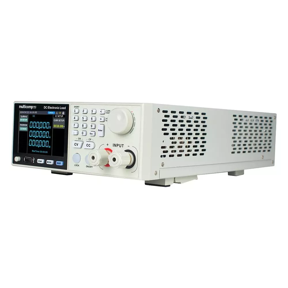 MULTICOMP PRO Dc Electronic Load 200 W Power Rating 3 Years Manufacturer Warranty 300 V Operating Voltage Max, MP8511B