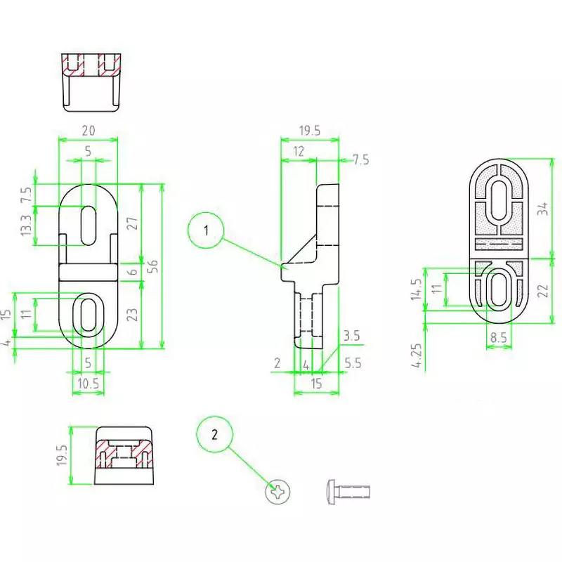 takachi-external-mounting-foot-bfl-1s