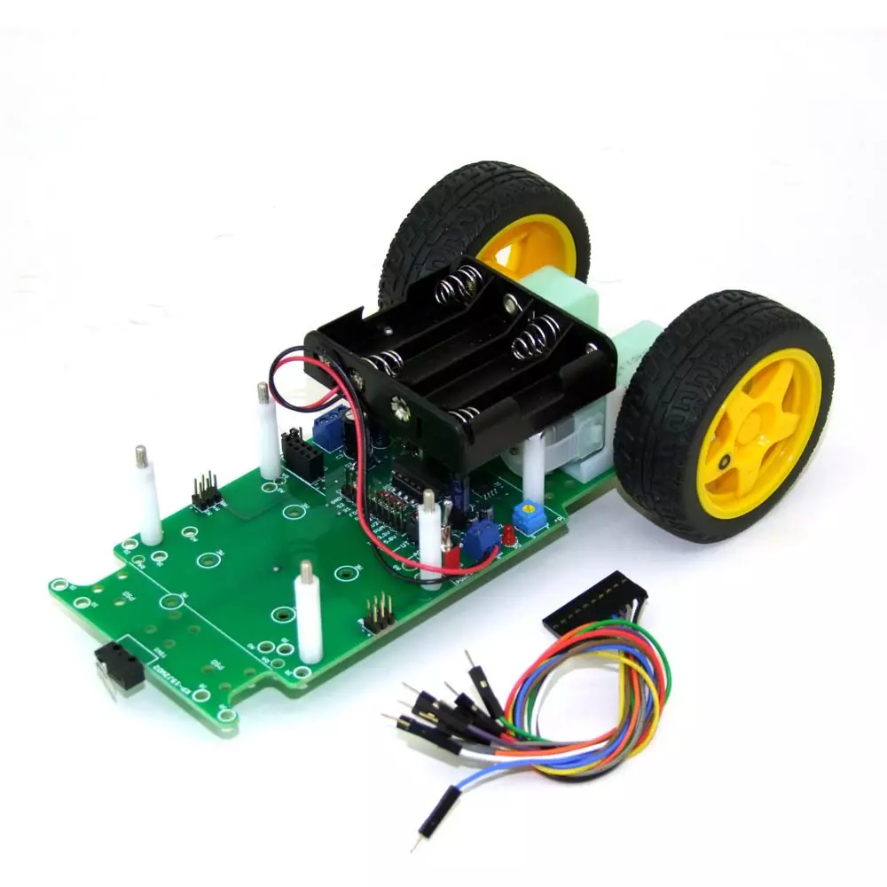 Kyoritsu Electronics Motor Vehicle Base DC 6.0 (AA batteriesx4) V Power Supply Craft kit Type, KP-15J2WD2