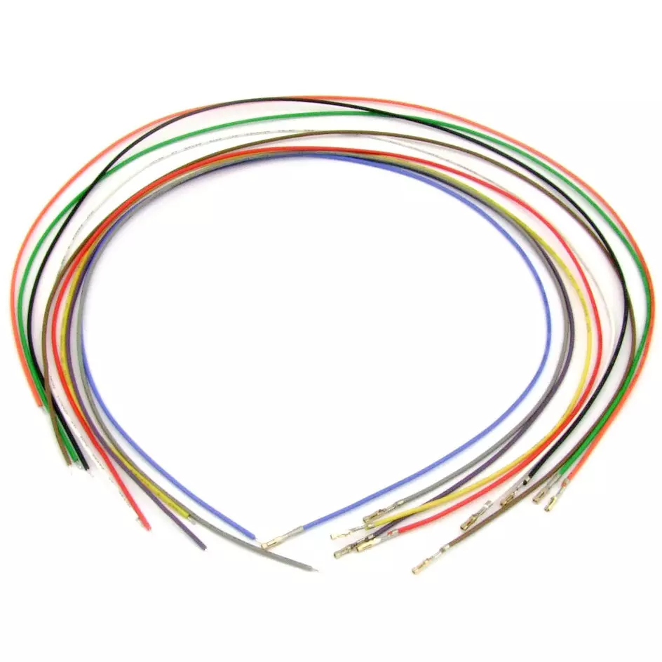 Kyoritsu Electronics One End Crimped Wire, QW-1C-10P (Pack of 10)