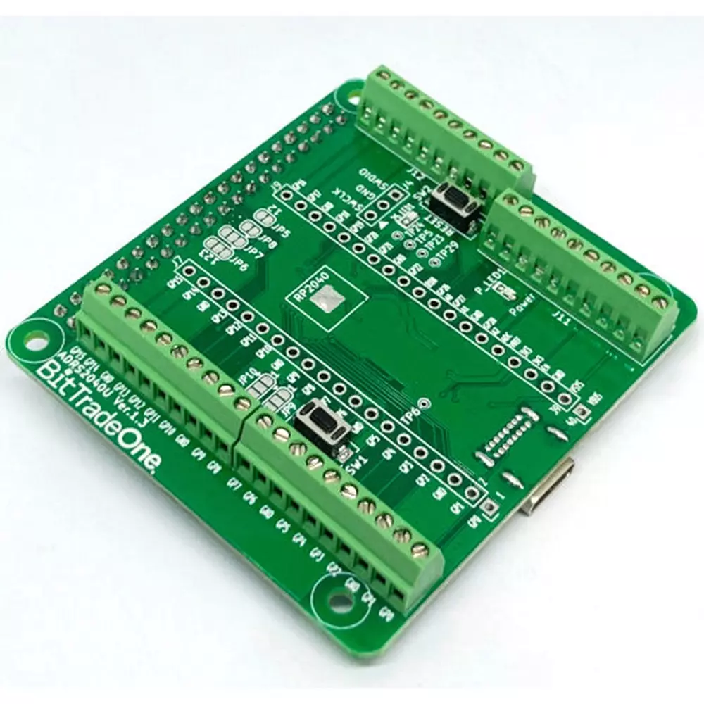 Bit Trade One Raspberry Pi Connectivity Power supply capacity: 3.3 V 700 mA regulator Spec, ADRS2040U